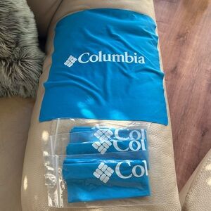 New 12x12 Columbia Eyeglass cleaning cloth.